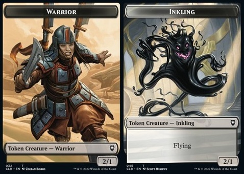 Warrior // Inkling (token)