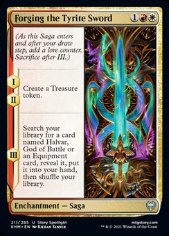 Forging the Tyrite Sword (mystery booster)
