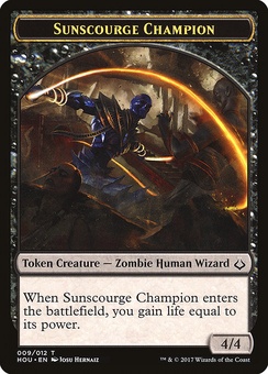 Sunscourge Champion (token)