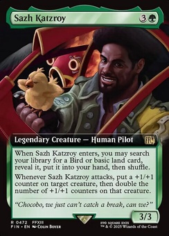 Sazh Katzroy (extended art)