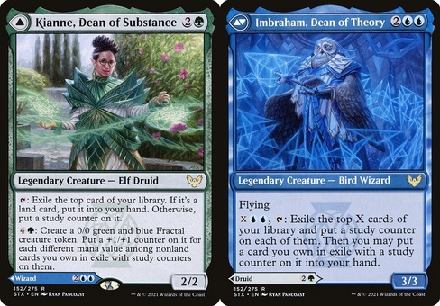 Kianne, Dean of Substance // Imbraham, Dean of Theory