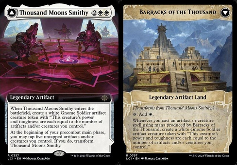 Thousand Moons Smithy // Barracks of the Thousand (extended art)