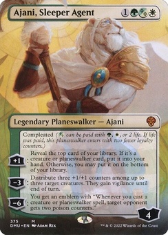 Ajani, Sleeper Agent (#375 borderless)
