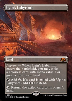 Ugin's Labyrinth (borderless)