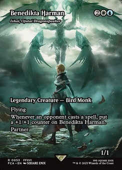 Ishai, Ojutai Dragonspeaker (borderless foil)
