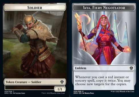 Soldier // Jaya Emblem (token - foil)