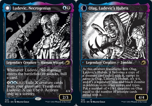 Ludevic, Necrogenius (showcase foil)