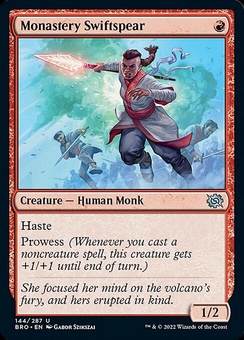 Monastery Swiftspear (foil)
