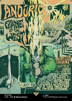 Andúril, Flame of the West (poster)