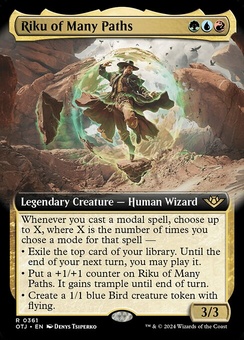 Riku of Many Paths (extended art foil)
