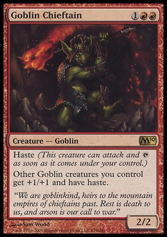 Goblin Chieftain (EX stamped)