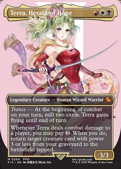 Terra, Herald of Hope (borderless foil)