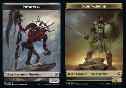 Phyrexian // Sand Warrior (token - foil)