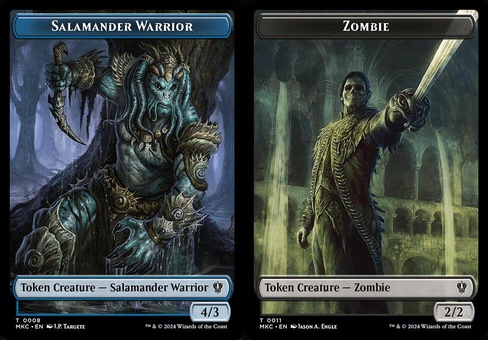 Salamander Warrior // Zombie (token)