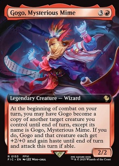 Gogo, Mysterious Mime (extended art)