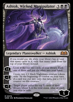 Ashiok, Wicked Manipulator (foil)