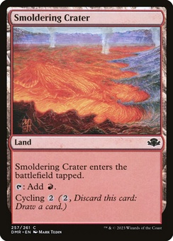 Smoldering Crater (foil)