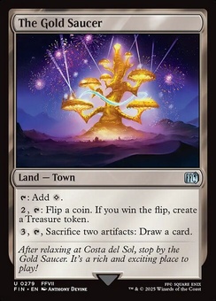 The Gold Saucer (foil)