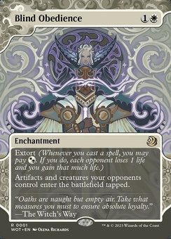 Blind Obedience (foil)