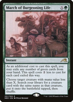 March of Burgeoning Life (foil)