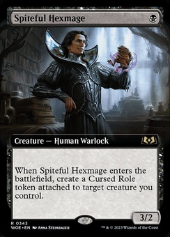 Spiteful Hexmage (extended art)