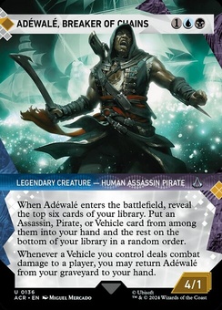 Adéwalé, Breaker of Chains (borderless showcase)