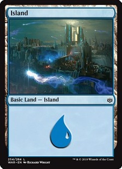 Island #254 (foil)