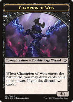 Champion of Wits (token)