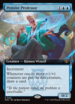 Pensive Professor (extended art)