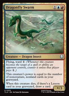 Dragonfly Swarm (foil)