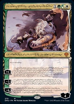 Ajani, Sleeper Agent (alternate art - phyrexian)
