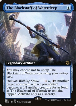 The Blackstaff of Waterdeep (extended art)