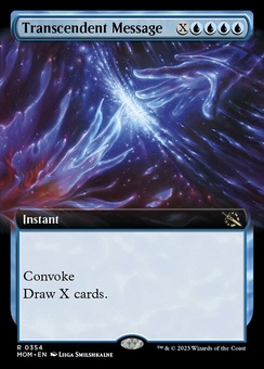 Transcendent Message (extended art foil)