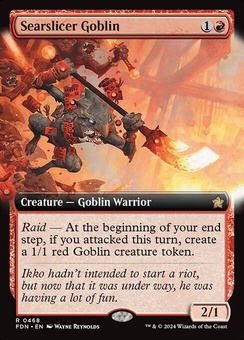 Searslicer Goblin (extended art)