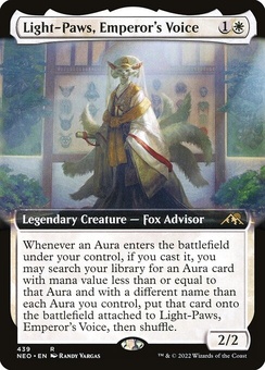 Light-Paws, Emperor's Voice (extended art)