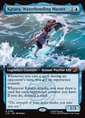 Katara, Waterbending Master (extended art foil)