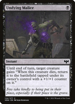 Undying Malice (foil)