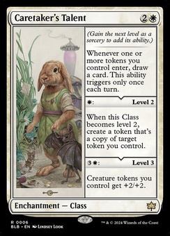 Caretaker's Talent (promo pack stamp)