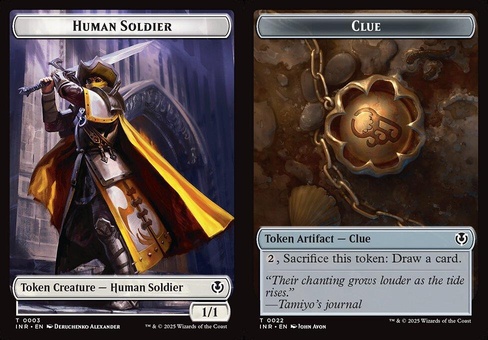 Human Soldier #3 // Clue (token foil)