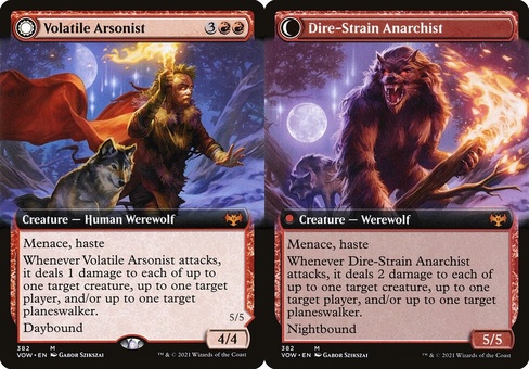 Volatile Arsonist // Dire-Strain Anarchist (extended art)