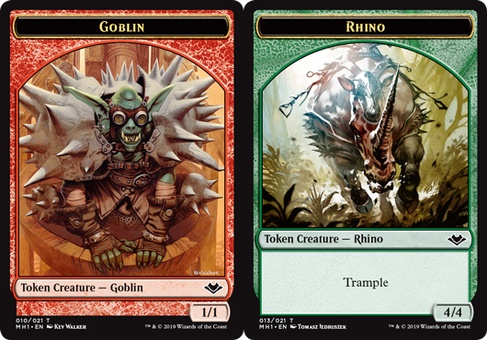 Goblin // Rhino (token)