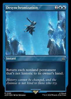 Desynchronization (etched foil)