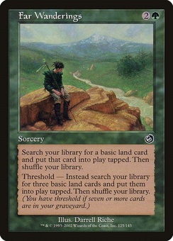 Far Wanderings (TOR GD)