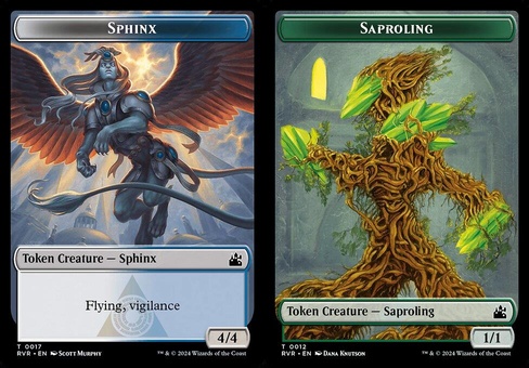 Sphinx // Saproling (token foil)
