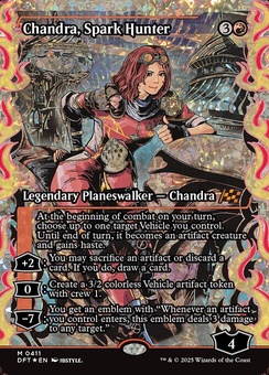 Chandra, Spark Hunter (showcase fracture foil)
