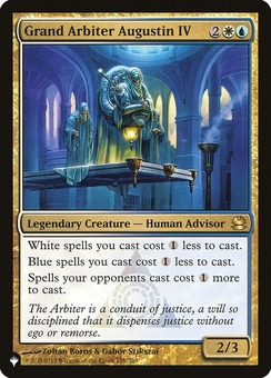 Grand Arbiter Augustin IV (mystery booster)