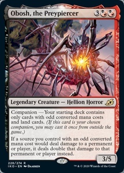 Obosh, the Preypiercer (promo pack stamp)