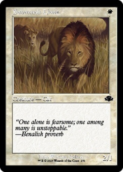 Savannah Lions (timeshifted foil)
