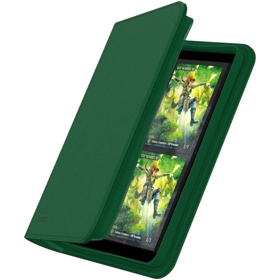Ultimate Guard Zipfolio XenoSkin 8-Pocket Green