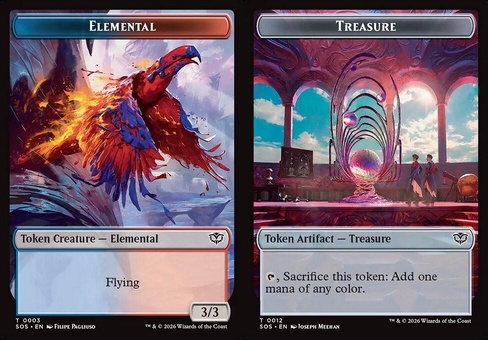 Elemental #3 // Treasure (token)